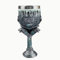 Stgbcst Game of Thrones 3D Creativity Goblet Vintage Resin Holy Grail Drinking Cup 21 x 10 cm Resin Coffee Cup for Halloween Bar Party Accessories (Melt Snow Goblet)