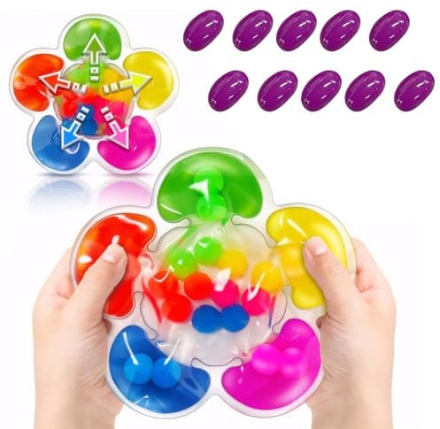 Laralily Autismus Spielzeug Sensorisches Spielzeug Sensorisches Spielzeug zum Sortieren der Farben Farbsortierspielzeug geeignet zur Entwicklung der Feinmotorik bei Kleinen Kindern.