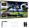 Ecran de Projection Portable 100 Pouces, Toile Videoprojecteur écran Projecteur 4k HD 16: 9 Pliable, Ecran Retroprojecteur Anti-froissement, écrans de Projection pour Home Cinema Entreprise Voyage