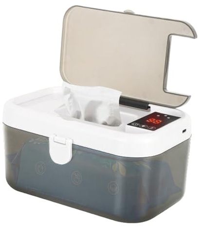 Huayeex Feuchttuch-Wärmer Für Babys | Feuchttuchwärmer mit Spenderfunktion und LED-Beleuchtung für den Hausgebrauch,Schnellwärmendes Babyprodukt für Reisen mit dem Auto, Geschäftsreisen und
