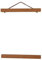 Jadeshay Posterleiste Holz, Posterschiene für Bilder Poster aufhängen Magnetische Klemmschiene aus Teakholz 21cm,30cm,40cm,50cm (Size : 30cm)