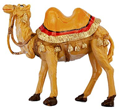 Venerare Krippenfigur, Kamel, 12,7 cm, handgefertigt in Italien