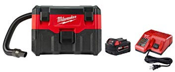 Milwaukee 0880-20P M18 Wet/Dry Vacuum with XC5.0 Starter Kit