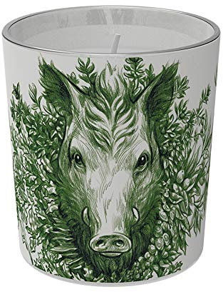 Engels Kerzen Glas Rita Motiv Wildschwein