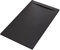 VINCENT BLACK Duschwanne aus Marmorharz mit Betonsteineffekt - 90x180