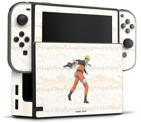DeinDesign Autocollant Compatible avec Nintendo Switch Sticker Film Autocollant Produit sous Licence Officielle Manga Naruto Shippuden