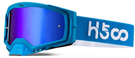 SGTTX Occhiali da motocross Anti-fog Anti-polvere Occhiali trasparenti per moto MTB Downhill Trail Dirt Jump Ciclismo Off Road Racing Occhiali MX con occhiali da moto a strappo