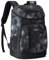 TOURIT Kühlrucksack Leichter Rucksack 28L mit Flaschenöffner Hält 30 Dosen Batik Schwarz