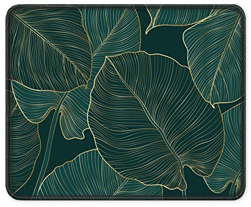 ITNRSIIET Mouse Pad with Stitched Edges, Premium-Textured Mouse Mat Pad, Non-Slip Rubber Base Mousepad for Gaming Laptop Computer & PC 260×210×3mm, Palm Texture