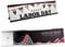 2 x 8 Personalized Aluminum Name Plates for Desk or Wall, Can Add Custom Logo Image, Two Name Plates Colors Silver, White, Holders are Optional (Custom Image)