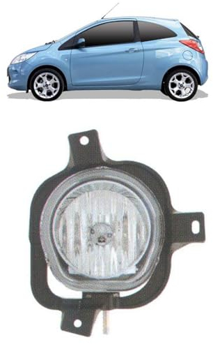 DM Autoteile 108086 Nebelscheinwerfer Nebelleuchte Nebellicht NSW rechts H1 kompatibel für Ford KA (RU8)