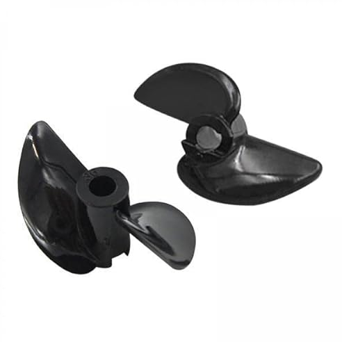 Baoblaze 2X 1 Paar RC Bootspropeller, Nylon Fernbedienung für Schiffsteile, Zubehör für 3 Mm Welle