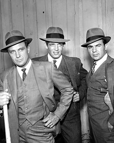 The Untouchables (TV) Foto Robert Stack, Steve London, Paul Picerni 25,4 x 20,3 cm