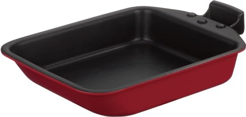 Thermos Durable Series KEA-015 R Tamagoyaki Po le frire avec poign e 15 cm Rouge Compatible induction