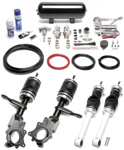 TA Technix - Aeronautica con parere Air-Ride con kit compressore per 80 90 tipo 32B 81 B2 LFVW23-LFKIT1S/LFVW23-LFKIT1 (nero)