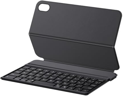 Baseus iPad 10.2 (2019/2020/2021) case Brilliance with BT 5.3 Keyboard (QWERTY) and Type-C Cable, Black (P40112602111-01)