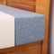 Bettlückenfüller, Matratze Extender Für Bett, Kopfteilkissen Zwischen Kopfteil Und Matratze Oder Wand, Schwamm Mit Hoher Dichte Mit Abnehmbarer Abdeckung(71x8x4 inch,Blue)
