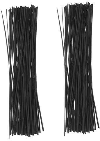 Artibetter Fascette Intrecciate Filo Di Ferro Rivestito in Pvc 1000 Pezzi Fascette Per Cavi Riutilizzabili Legatura Piante Per Giardinaggio Uso Casa Ufficio Viaggio