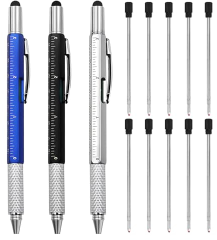 Stiftgeschenke für Männer, 6-in-1-Multitool-Stift, coole Gadgets-Werkzeuge für Männer, Geburtstagsgeschenke für Männer, Papa Geschenk Vatertag