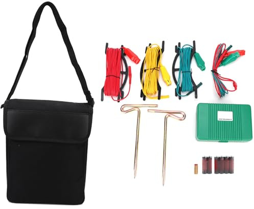 DY4100 Erdungswiderstandstester Megohmmeter Messgerät Digitales LCD-Display mit Tasche (DY4100 Digitalanzeige, offizielle)
