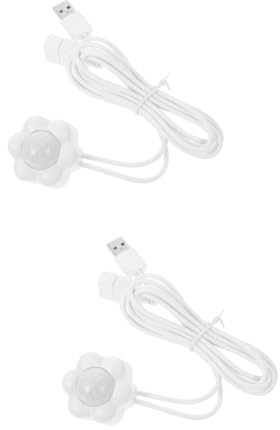 Hohopeti 2stücke Cat Fountain Sensor Mit Bewegungsmelder Automatischer Wasserspender Für Katzen Und Kleine Haustiere USB-betrieben Kompakt Und Langlebig Für Einfaches Trinken Ohne
