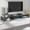 Xichuzi Monitorständer, Monitorständer, Bildschirmerhöhung, Monitorerhöhung, Monitor Erhöhung Schreibtisch, Monitor Erhöhung, Grau 60x24x10,5 cm Massivholz Kiefer