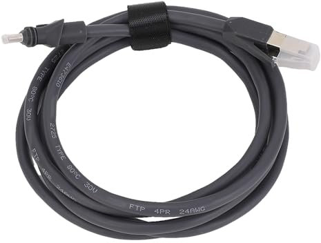 Câble Ethernet Satellite 1200 Mbps, Longueur 150 Pieds, Remplacement pour Antennes Hautes Performances Gen2 (V2), Résistant à la Pluie, Vitesse Rapide avec Une Latence Minimale