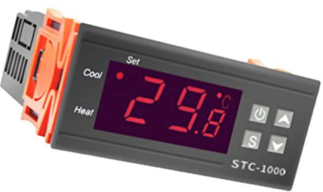 TOYANDONA 1Pièce Contrôleur de Température pour Aquarium Terrarium Thermostat pour Aquatique