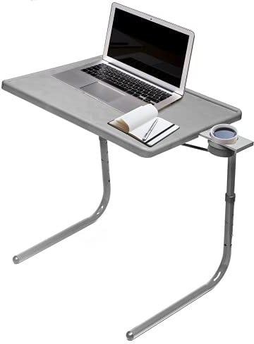 (Silver) - Table Mate II Folding TV Tray (Silver)