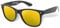 Lakeland Active Keswick Classic Polarized Sunglasses - Black/Amber Gold Mirror