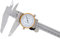 KATSU Calibro a Quadrante 150mm 6 in Acciaio Inossidabile Micrometro Vernier a 4 Vie con Testa Antiurto e Bloccabile ad Alta Precisione 401230