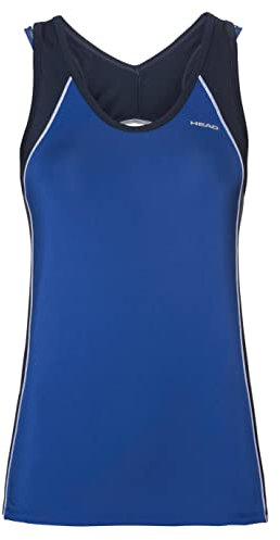 HEAD Talia Tank Top - Royal/Dark Blue, Large
