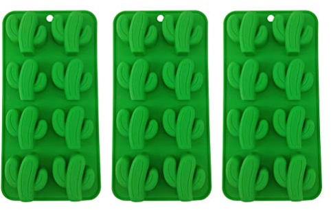 3st Gummiform Aus Silikon Silikonformen Für Schokolade Wackelpuddingform Aus Silikon Diy-seife Selber Backen Kaktus Süßigkeiten Gebäckformen Silikon Selbstgemacht Partybedarf