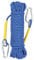 X XBEN Multi-use 8mm 10m Outdoor Rope Home Emergency Escape Rope, Blue Multifunctional Cord Safety Rope for Magnetic Fishing Hiking Caving Camping