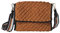 Becksöndergaard Tasche Nudo Dia Bag Russet Orange - Damen Handtasche/Umhängetasche aus 100% Polyester mit Magnetverschluss und abnehmbaren Gurt - 22 x 16 cm