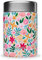 QWETCH - Boite Repas Nomade Isotherme - Flora - Boite Alimentaire Inox - 5h Chaud et 7h Froid - Sans BPA, Étanche & Reutilisable - Lunch Box pour bureau, pique-nique, randonnée - Rose - 600ml