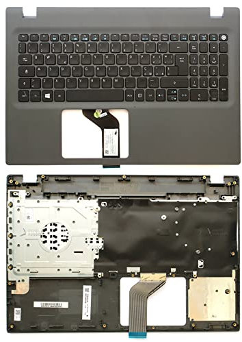CLICK HELP Tastiera con Top Case Compatibile con Acer Aspire E5-522 E5-573 E5-573G