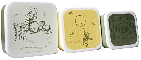 Disney - Snack Boxes Set of 3 - Winnie the Pooh (LBOX3DC06)