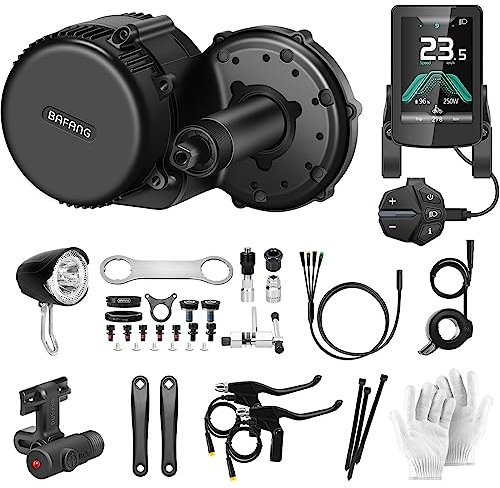 Bafang BBS01B Mittelmotor 48V 500W ebike Umbausatz G340 Motor Mit 3,5 Zoll G1 Display