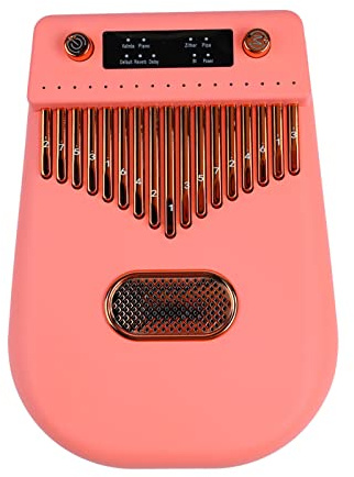 Piano à Pouce Intelligent électronique, Piano à Pouce Intelligent Portable pour Partitions de Musique pour Enfants et Adultes Débutants (PINK)