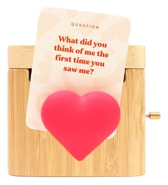 Happy Loop La Vie En Rose Music Box for Couples | Reignite and Deepen Relationship with Your Partner, Wedding Anniversary Romantic Gift for Wife, Girlfriend, Gifts Ideas for Boyfriend, Husband