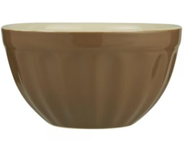 IB Laursen Mynte Hazelnut Schale, Steingut, Skandinavisch, Bowl, Braun, 6,5 x 13 cm