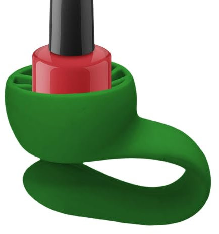 Shitafe Wearable Nail Polish Holder,Wearable Anti-Spill Nail Polish Holder | Strong Grip Airlock Suction Silicone Nail Polish Holder For Salon Design