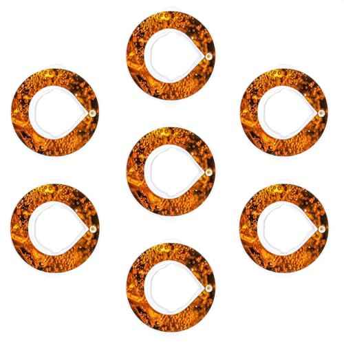 DENZYF 7 pièces Capsules de Saveur Gout Pods Air Gourde Pods Saveur, Pods de Gout de Bouteille D'eau Gonflable, Approprié Pour Sports de Plein air (Cola Saveur Pods)