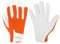 WESTWOOD FOX Arbeitshandschuhe Herren Leder Schnittfeste Handschuhe für Garten Gartenhandschuhe Damen Dornensicher, Gartenhandschuhe Dornenfest Gartenarbeitshandschuhe (Orange, S)