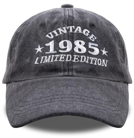Belillpipi Geschenke zum 40 Geburtstag Mann, Geschenkideen zum 40 Geburtstag, 40 Cap, Vintage 1985 Cap, Geburtstagsgeschenk für Männer 40, Geschenke für Männer