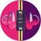 YTD Likomey UV Nagellack Set,2 Pcs 15ml Farbwechsel Thermo Farbgel Reine Farbe und Glitter,Chamäleon Color Change Nagelgel Farbmischung UV LED Gellack-Hot Pink bis Violett