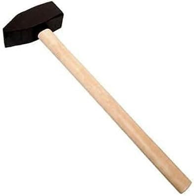 pokm toolsmarket - Hammer 6kg Vorschlaghammer & Schlosserhammer mit Holzstiel – EU Produktion – Robuster Handhammer für Bau & Werkstatt