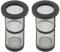 2 filtros de acero inoxidable para limpiar piscinas, reemplazo duradero en línea para 280/360/380/180, filtro de desechos de malla fina con sello de goma