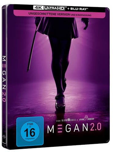 M3GAN 2.0 Limited Steelbook [4K Ultra HD] + [Blu-ray]